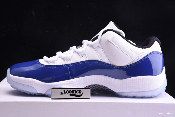 Jordan 11 White Air Retro Concord AH7860-100 Low 0730